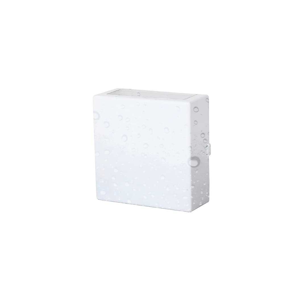Luminária Arandela Lisa Foco Duplo 110/220v Interno Externo Cores Branca / Preta / Marrom