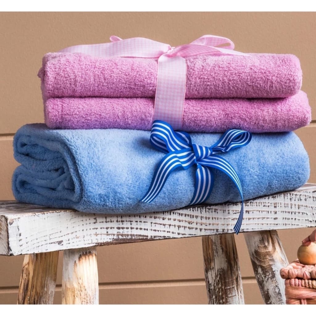 Cobertor P/ Bebê Manta Microfibra Antialérgica Lisa 80x110cm Rosa ou Azul Infantil Camesa