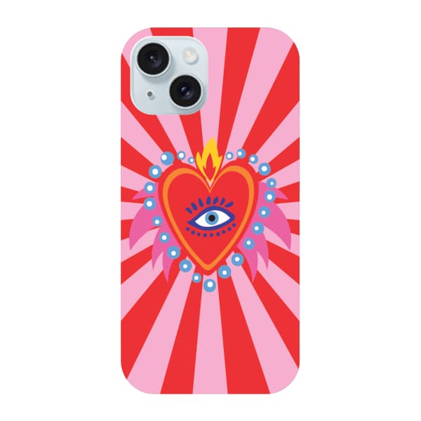 Capinha para iPhone 15 Anti Impacto Fashion - SAGRADO CORAÇAO