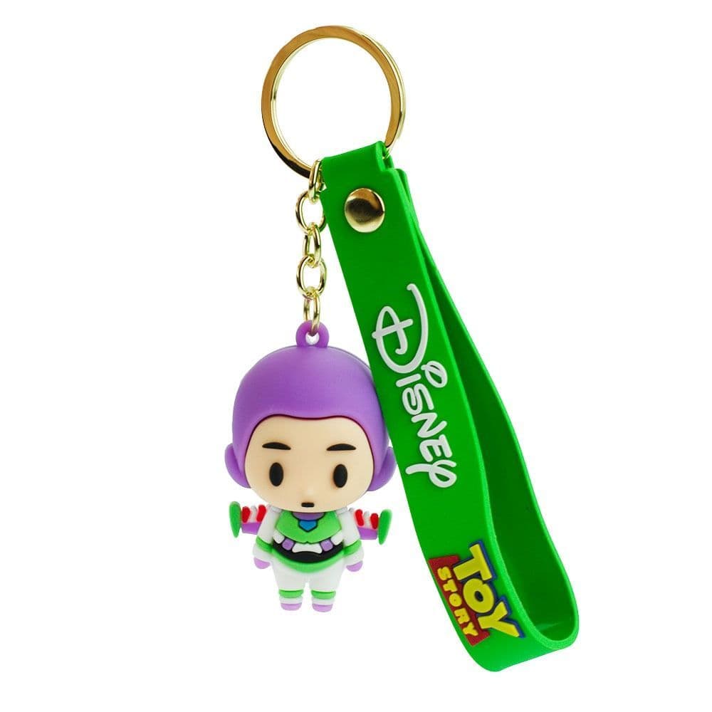 Chaveiro Buzz Lightyear  Toy Story  Emborrachado PVC com Alça Silicone