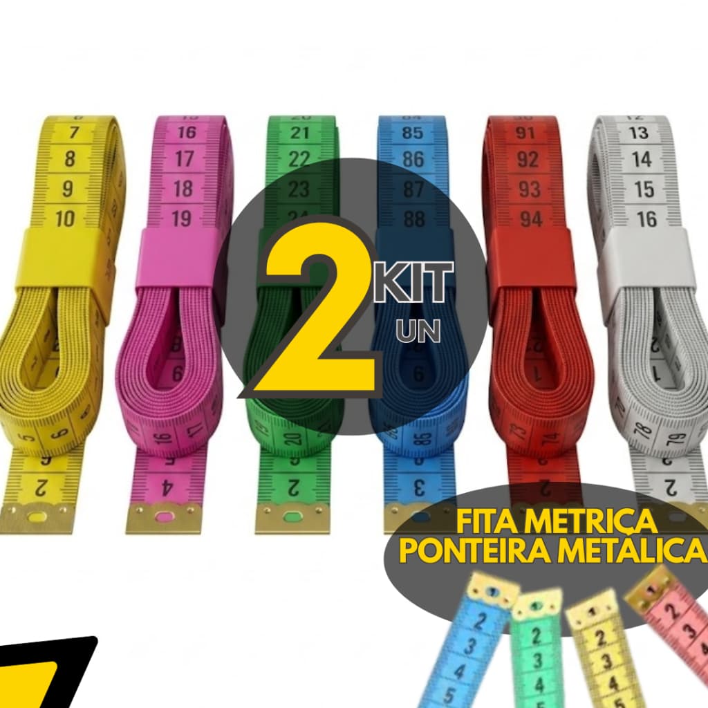 2, 3, 6 ou 1 un - Fita Métrica De Medição Corporal 1,5 Metro Fibra De Vidro