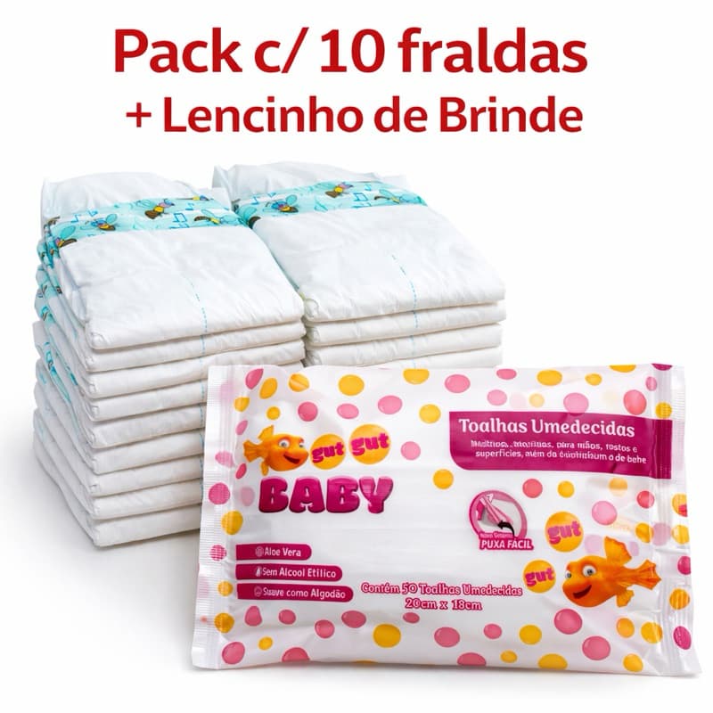 Fralda para Bebê Reborn - BONECA  – Suave, Decorada e Realista