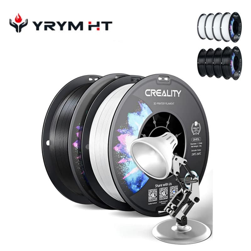 4pcs de filamento de creality para impressora 3D CR-PETG 1,75 mm 1 kg consumíveis