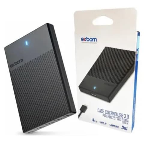 HD HDD Externo Toshiba 1TB MQ04ABF100 2.5 USB 3.0 5400 RPM Sata 3 Notebook Case Exbom (SN Z03QP210T)
