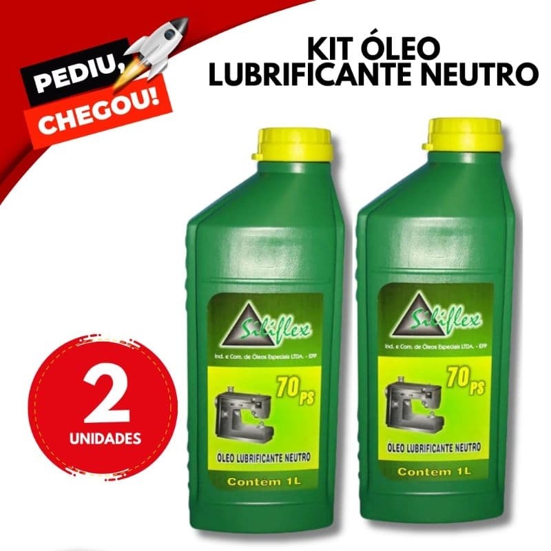 Oleo Lubrificante Neutro Maquina de Costura Industrial Profissional