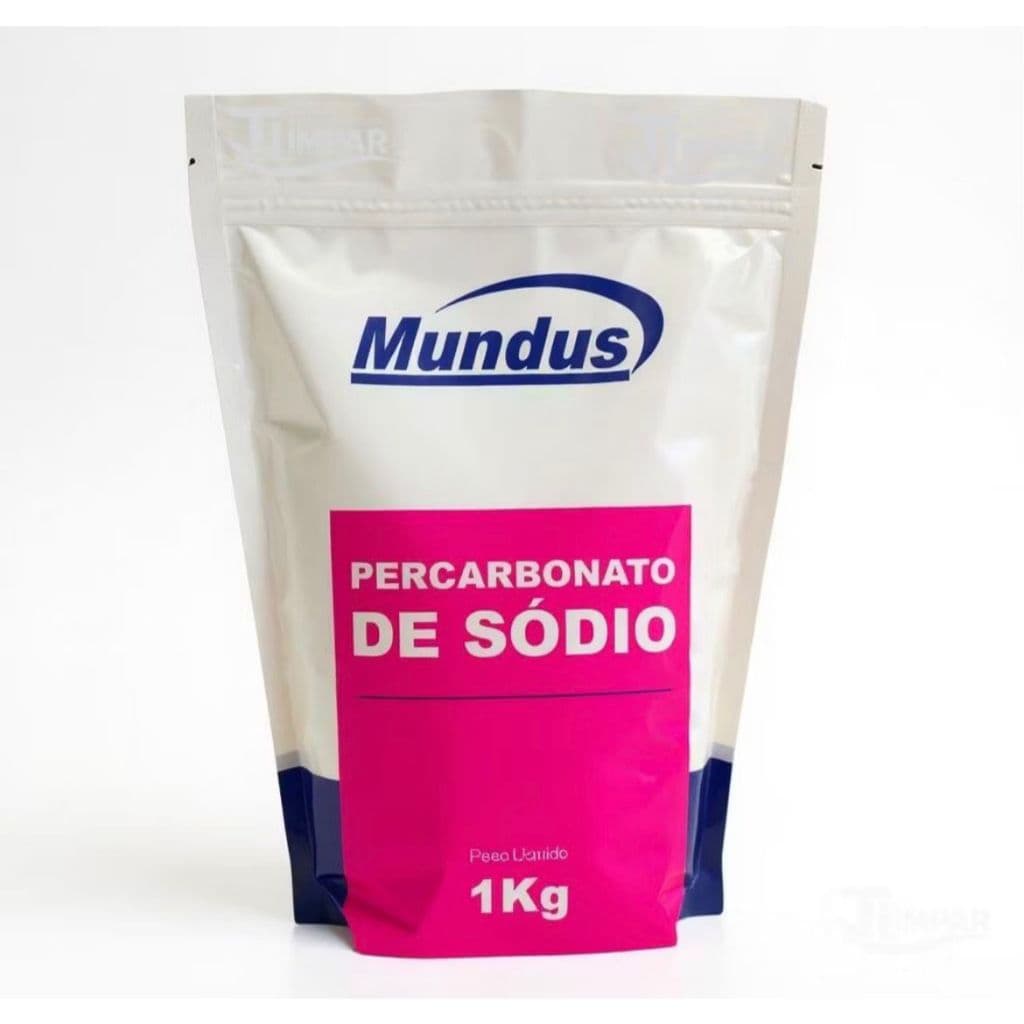 Percarbonato De Sódio Extra Fino Mundus 1Kg Alta Solubilidade Direto No Compartimento De Detergente Da Máquina