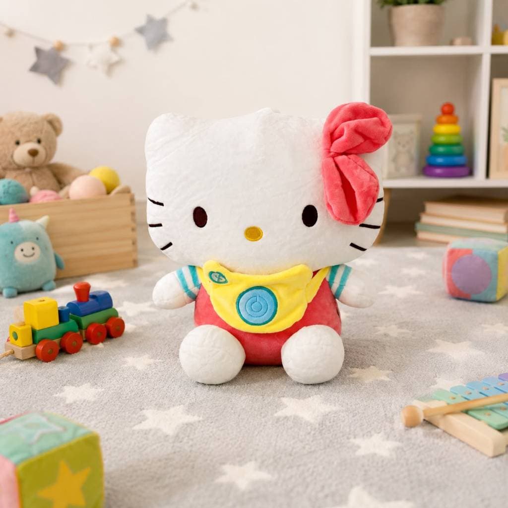 Pelúcia Hello Kitty 30cm Super Macia Brinquedo Antialérgicos
