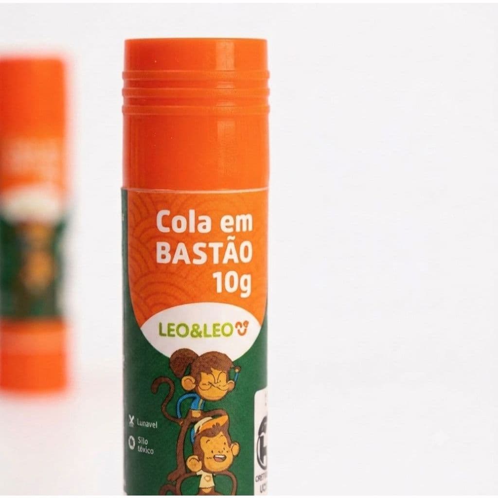 Cola em Bastão Escolar 10g Lavável /  Papelaria Infantil / Escritório