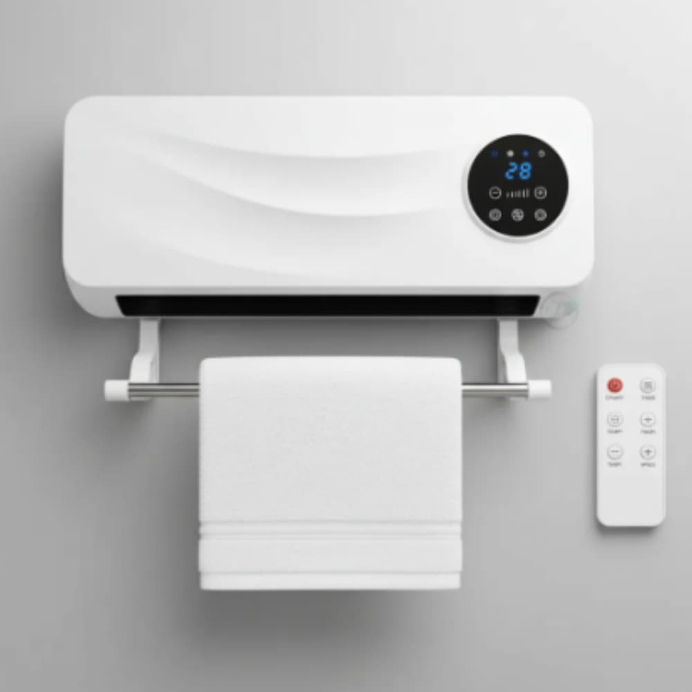 Aquecedor Ambiente Split 220v Banheiro Sala Quarto Parede ótimo beneficio