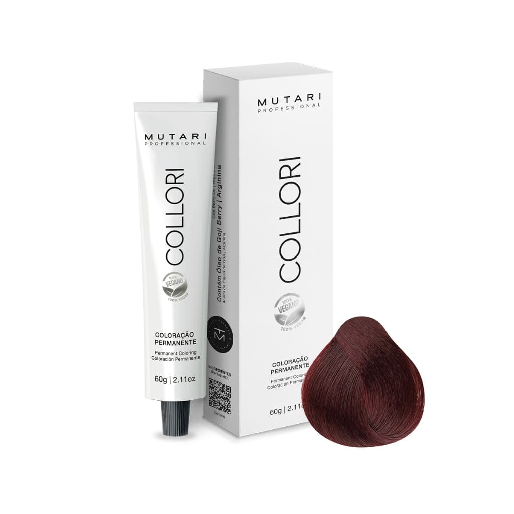 Tinta Mutari 6.66 Louro Escuro Vermelho Vegano 6.66 - Louro Escuro Vermelho Intenso