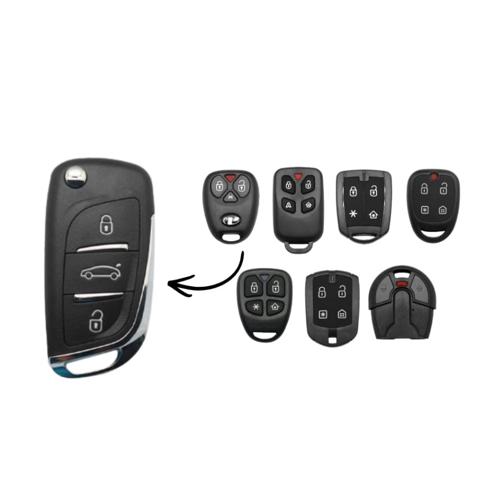 Chave Canivete Positron Renault Sandero Logan Duster 3 Botões