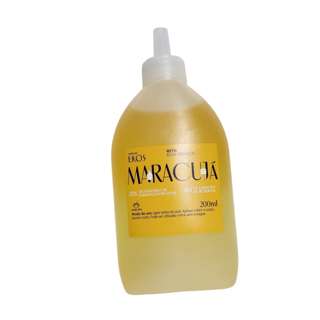 Natura Refil Óleo Trifásico Desodorante Corporal Ekos Maracujá 200 ml