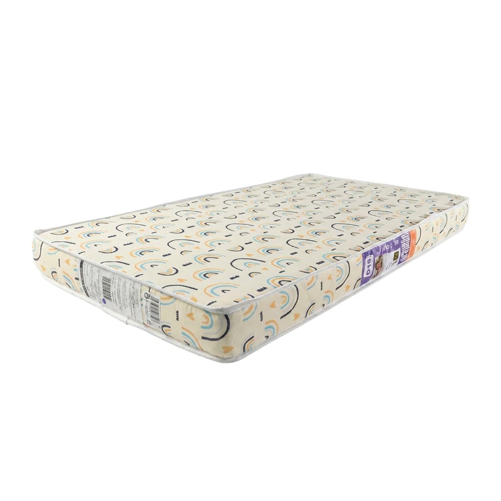 Colchão Baby DESPUMALAR Infantil 130x70x10 Tecido Colorido Impermeável Espuma D18 Antialérgico Minicama Berço Americano