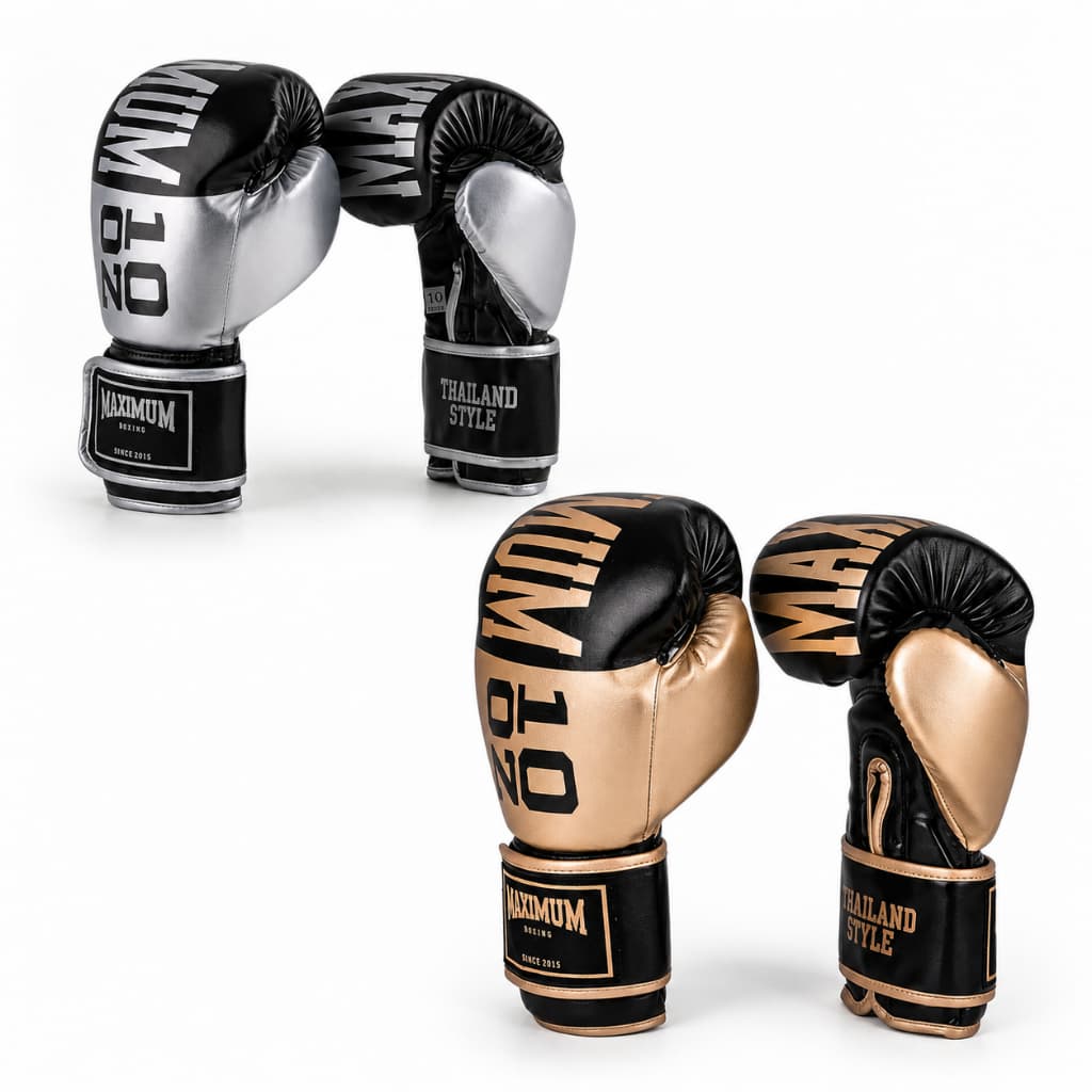 Par Luva Oz Maximum Boxe Tailandes Muay Thai Kickboxing