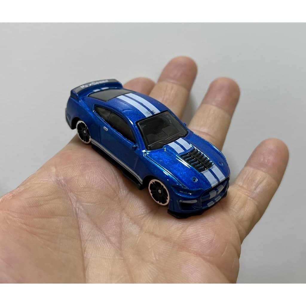 2020 Ford Mustang Shelby GT500 carrinho 1/64 de metal SuperCarros