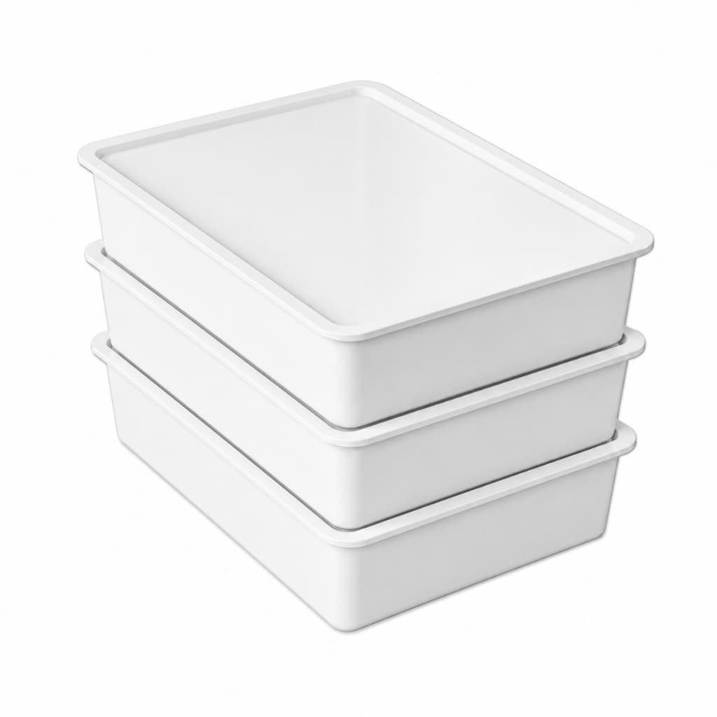 Kit com 3 Peças de Organizadores com Separações para Gave...