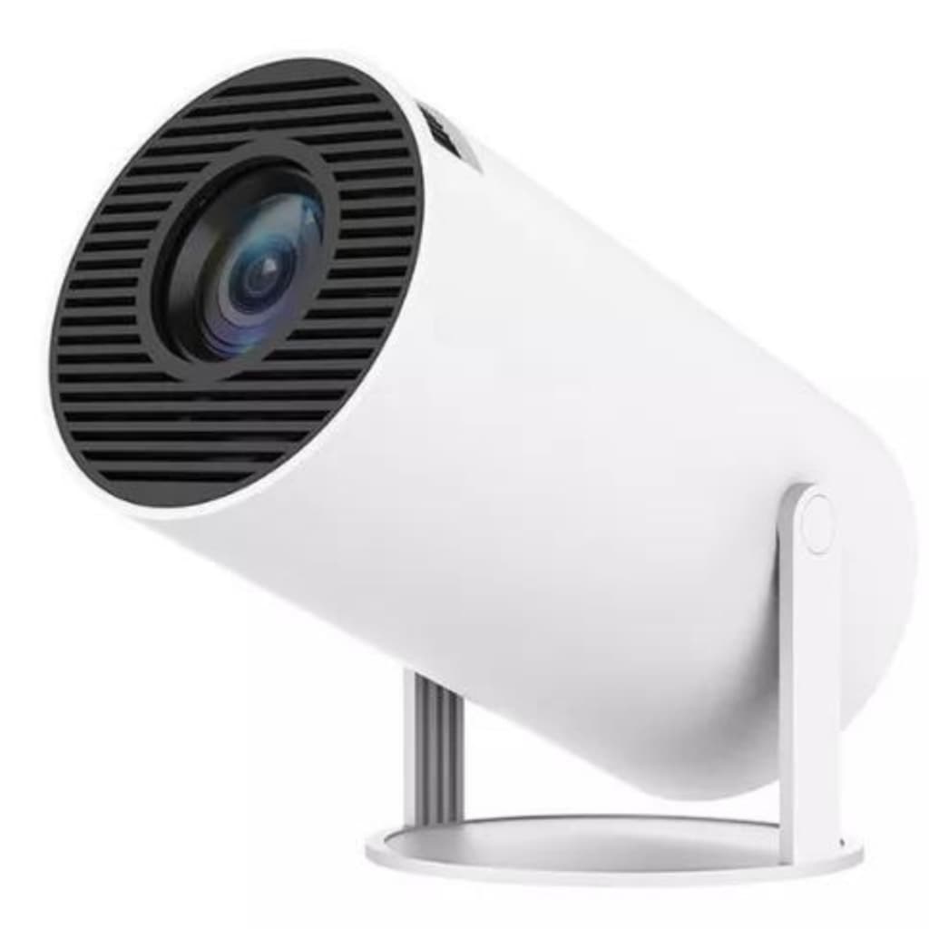 Projetor HY300 Original Portátil Smart Android 11 4K Ultra HD HDMI Wifi Bluetooth Alto Falante Embutido RBG