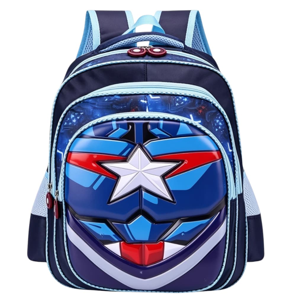 Mochila  DE Costas Escolar Infantil 3D Escolar Bolsa Menino Qualidade