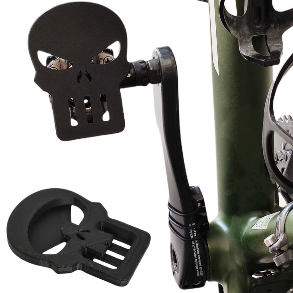 Plataforma Adaptador Caveira Par P/ Pedal Clip Mtb Shimano Bike bicicleta ciclismo