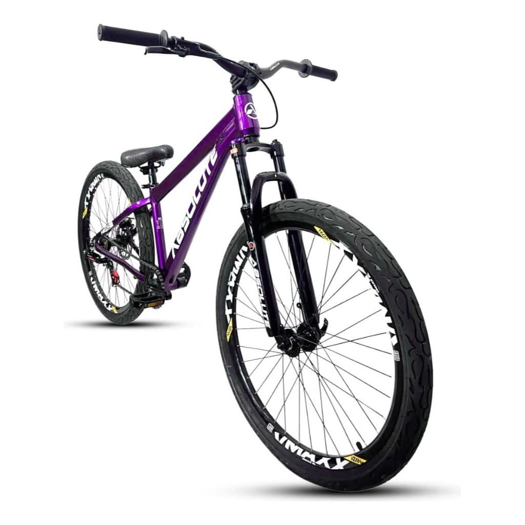 Bicicleta Aluminio Absolute Nero 5 Aro 26 1x1 Single Sem Marcha Vmaxx Sl Pneu Kenda Flame Freio a Disco