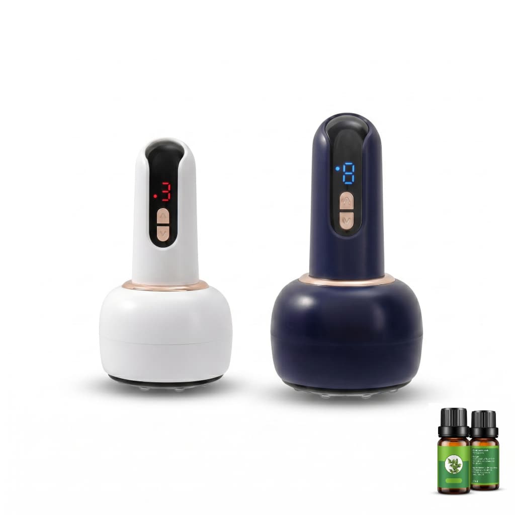 Massageador Ventosa Elétrico Anti-Celulite + Óleo Essencial