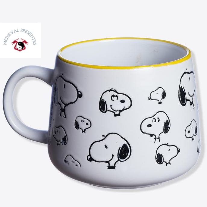 CANECA MOMA SNOOPY ORIGINAL LICENCIADA PEANUTS 500 ML
