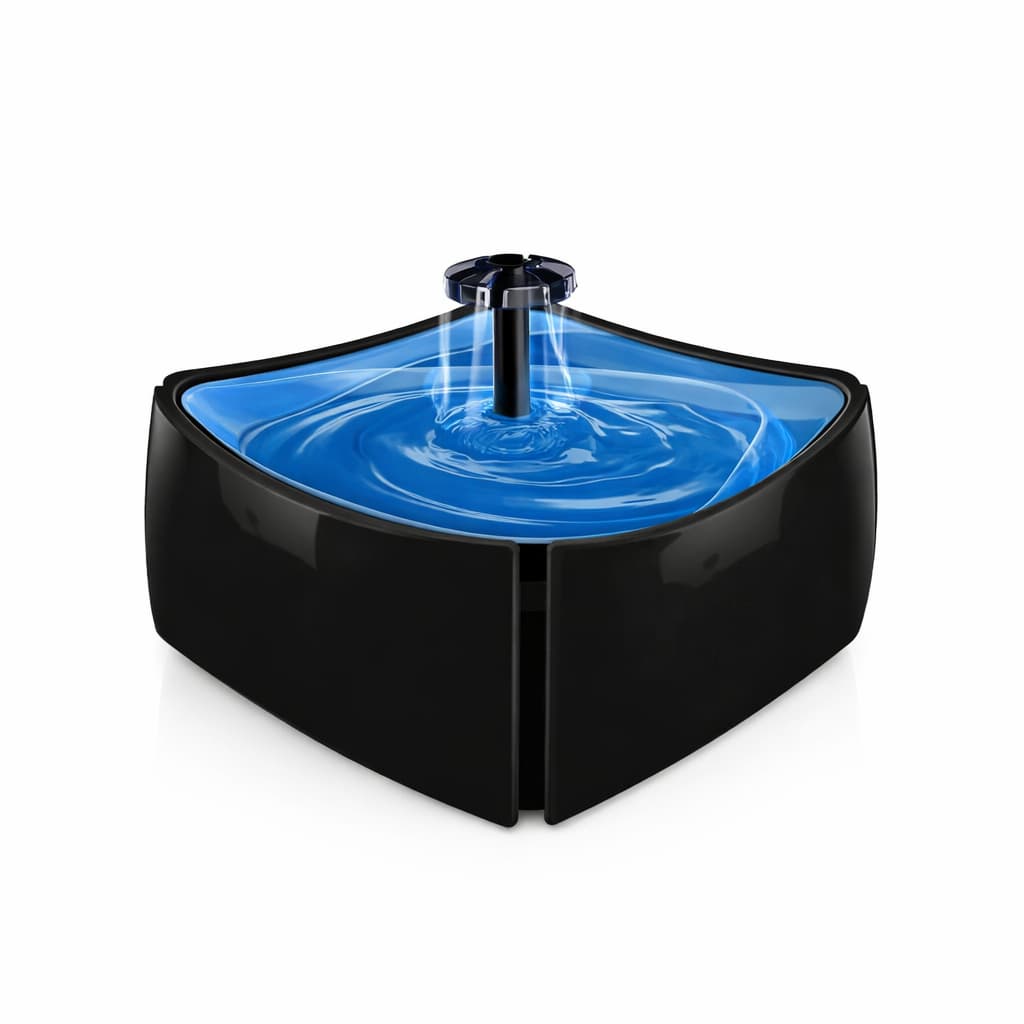 Fonte de Água Automática Pet 1L Bivolt Silenciosa para Gatos e Cães Bebedouro Elétrico com Bomba Submersa