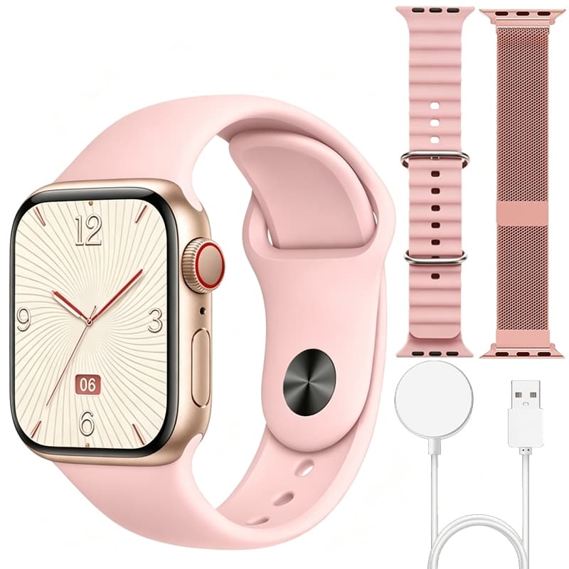 Smart Watch Conjunto De Presente De Chamada de voz relógio masculino 2 Em 1 Aniversário Para Natal relógio feminino