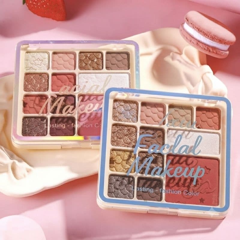 Paleta de Sombras Facial Makeup Aixiu