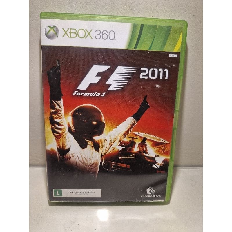 Formula 1 2011 xbox 360 original em mídia física