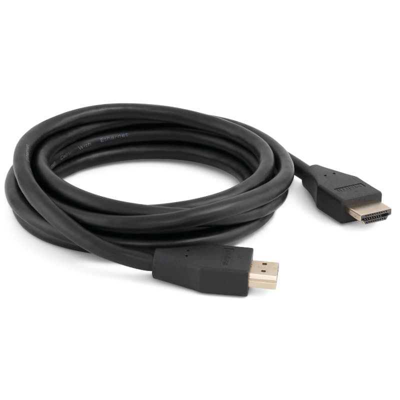 Cabo HDMI 2.1 CH 2130 8K Ultra HD 2,0 Metros Alta Resolução  Intelbras Blindagem Tripla Televisão Vídeo Game