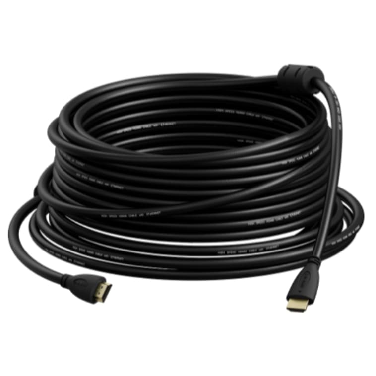Cabo HDMI 2.0 CHF 2010 4K 10 Metros Alta Resolução  Intelbras Blindagem Tripla Televisão Vídeo Game