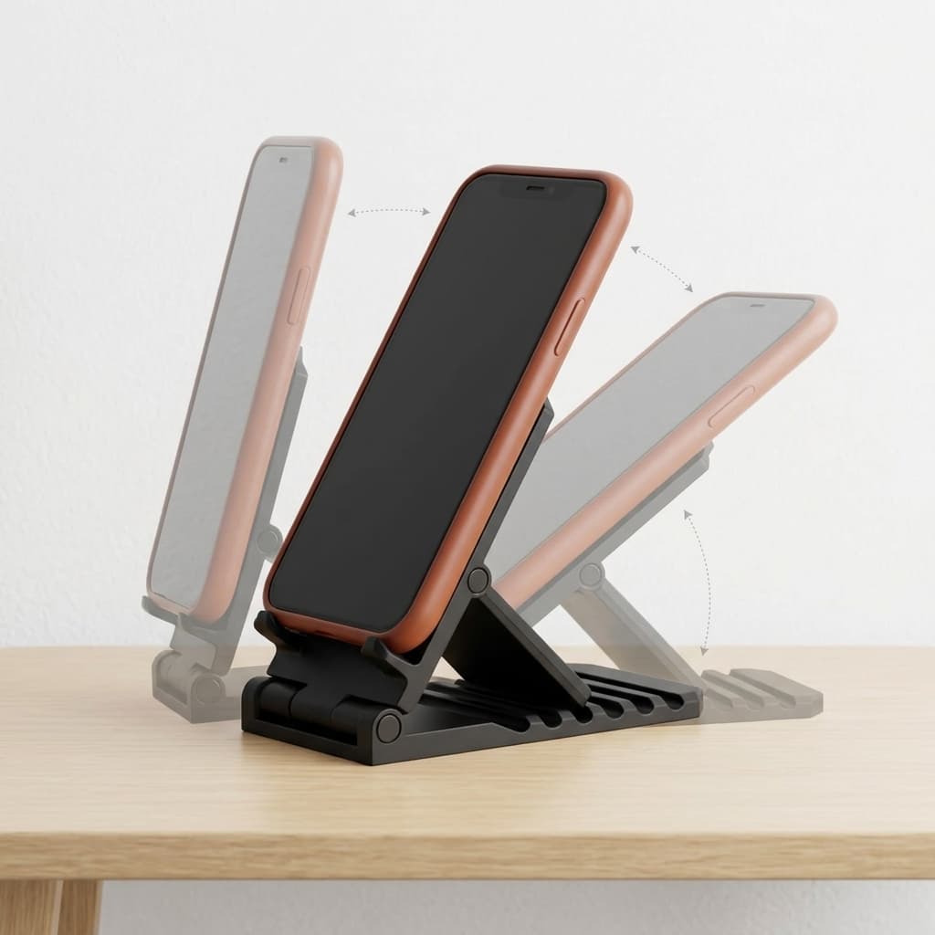 Suporte Para Celular Articulado Com Ângulos Ajustáveis