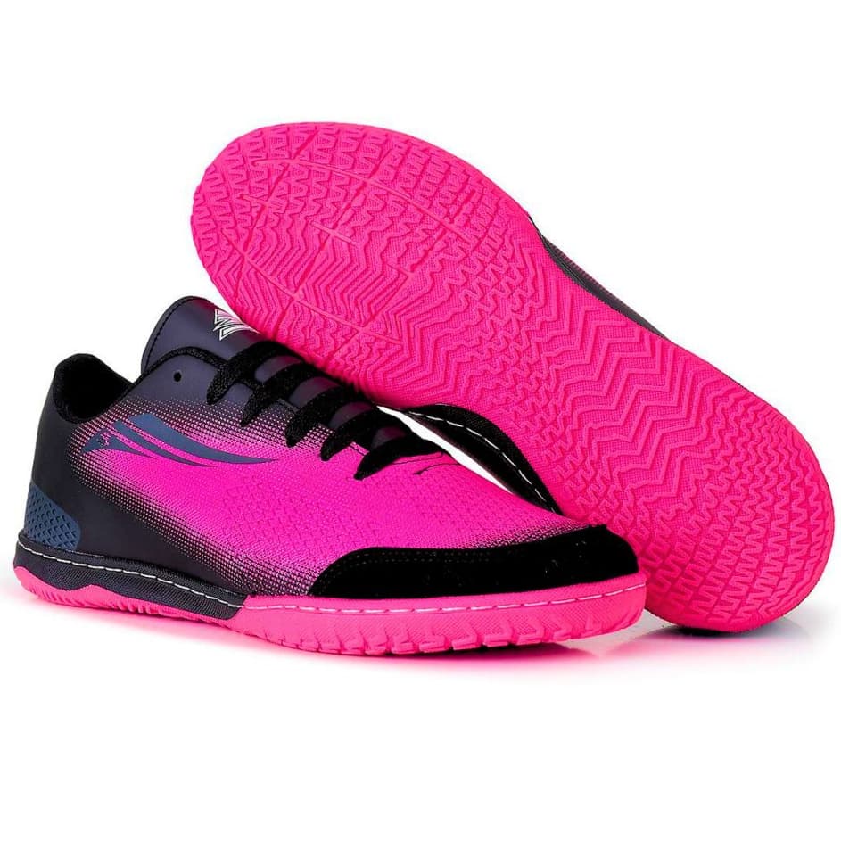 Chuteira Futsal Salão Quadra Masculina Adulto Menino Costurada Antiderrapante Resistente Confortável Original 3F