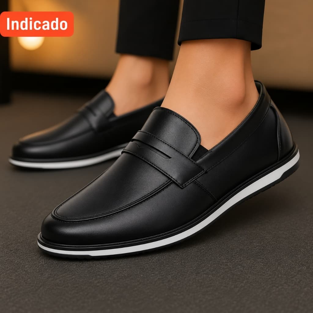 Sapato Social Casual Masculino Oxford Confortável Envio Imediato