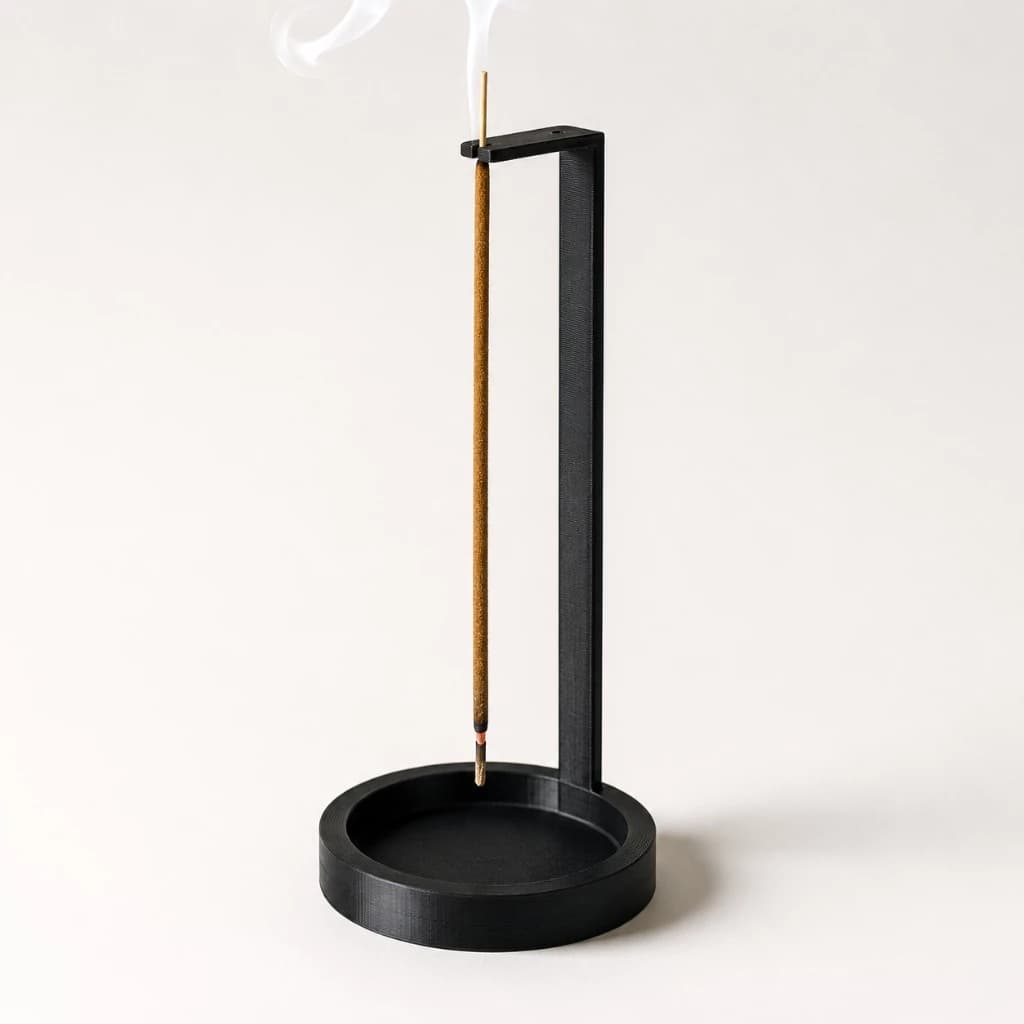 Incensário Porta Incenso Invertido vertical Moderno Decorativo 22Cm