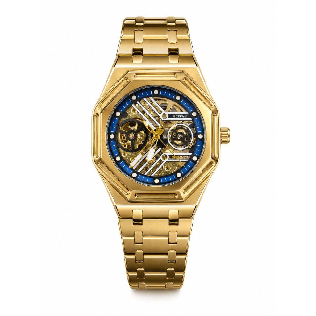 Relógio Xufeng Masculino Automático Mecânico Original – Luxo, Estilo e Durabilidade!