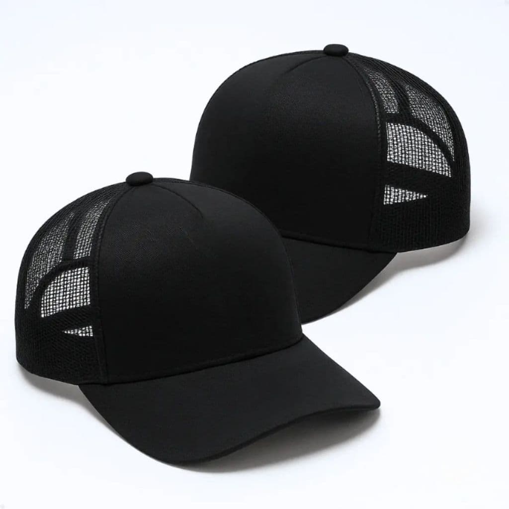Boné Trucker Lliso Aba Curva Tela Regulável Estilo Casual Unissex Telinha Redinha Moderno E Estiloso Esportivo Ajustavel
