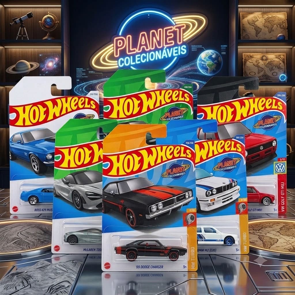 Carrinho Hot Wheels Original Mattel Miniatura Colecionável 1:64 Novo Lacrado À Escolha