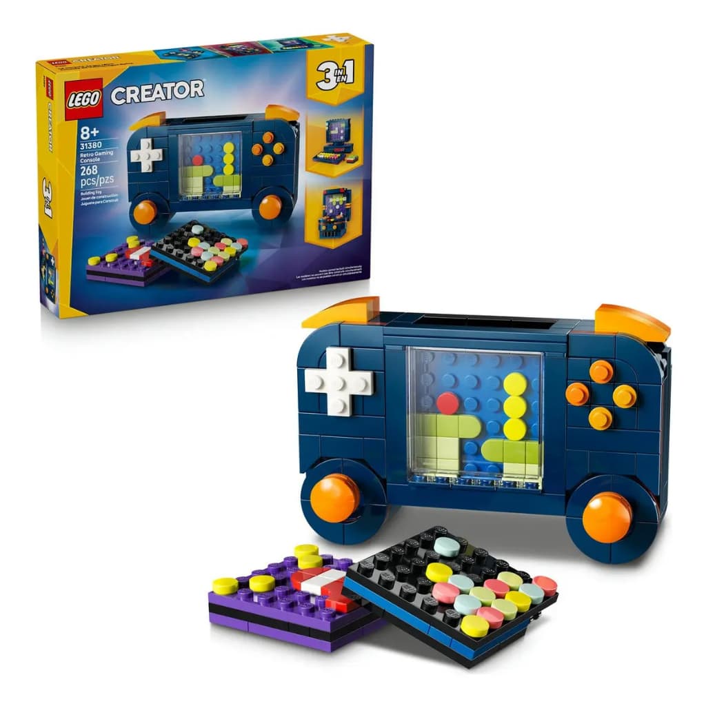 Lego Creator 3 Em 1 Console De Videogame Retro - Lego 31380