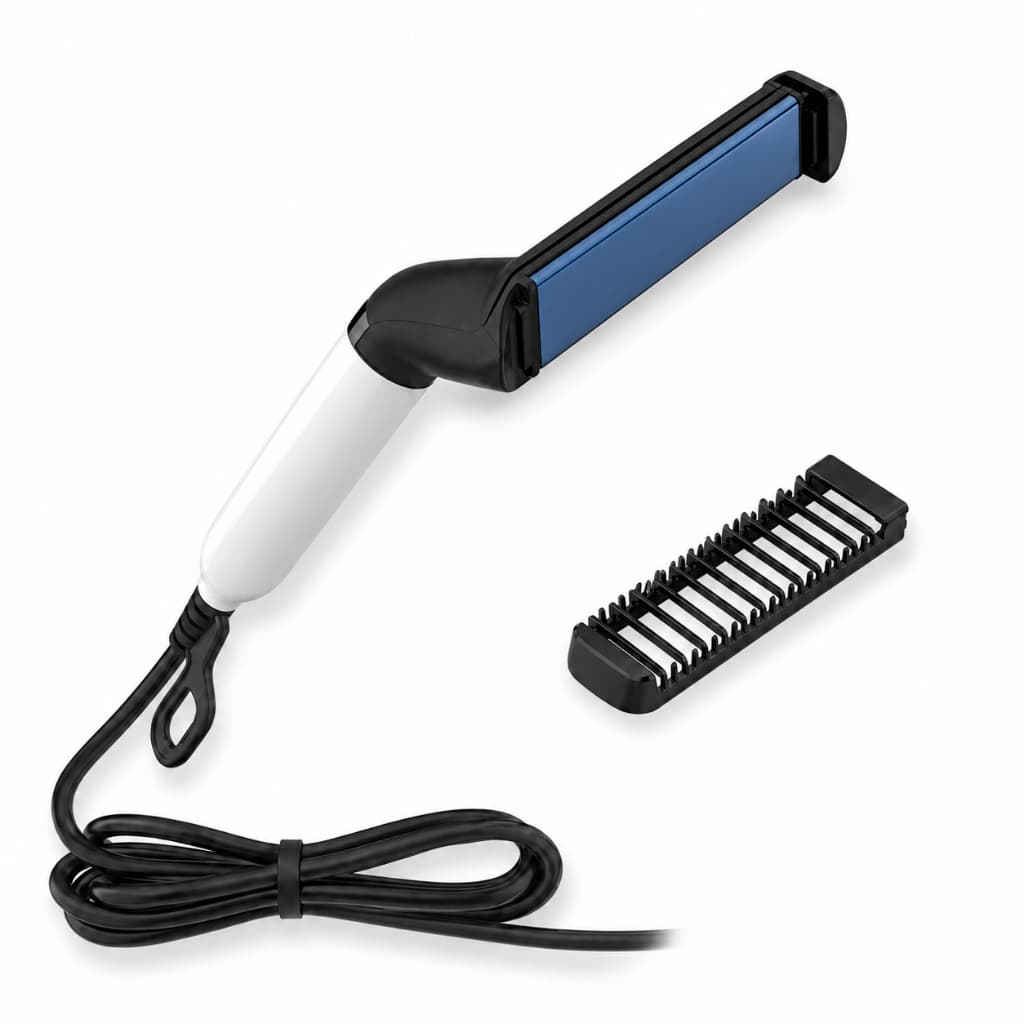 Modelador Elétrico com Pente para Cabelo e Barba Masculina
