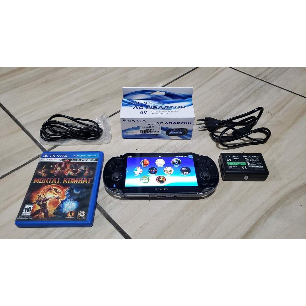 Playstation Vita (ps Vita) 1001 Tudo 100% Mas Sem Cartão. U7