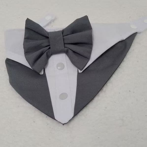 Bandana pet luxo para cachorro gato p casamento festas