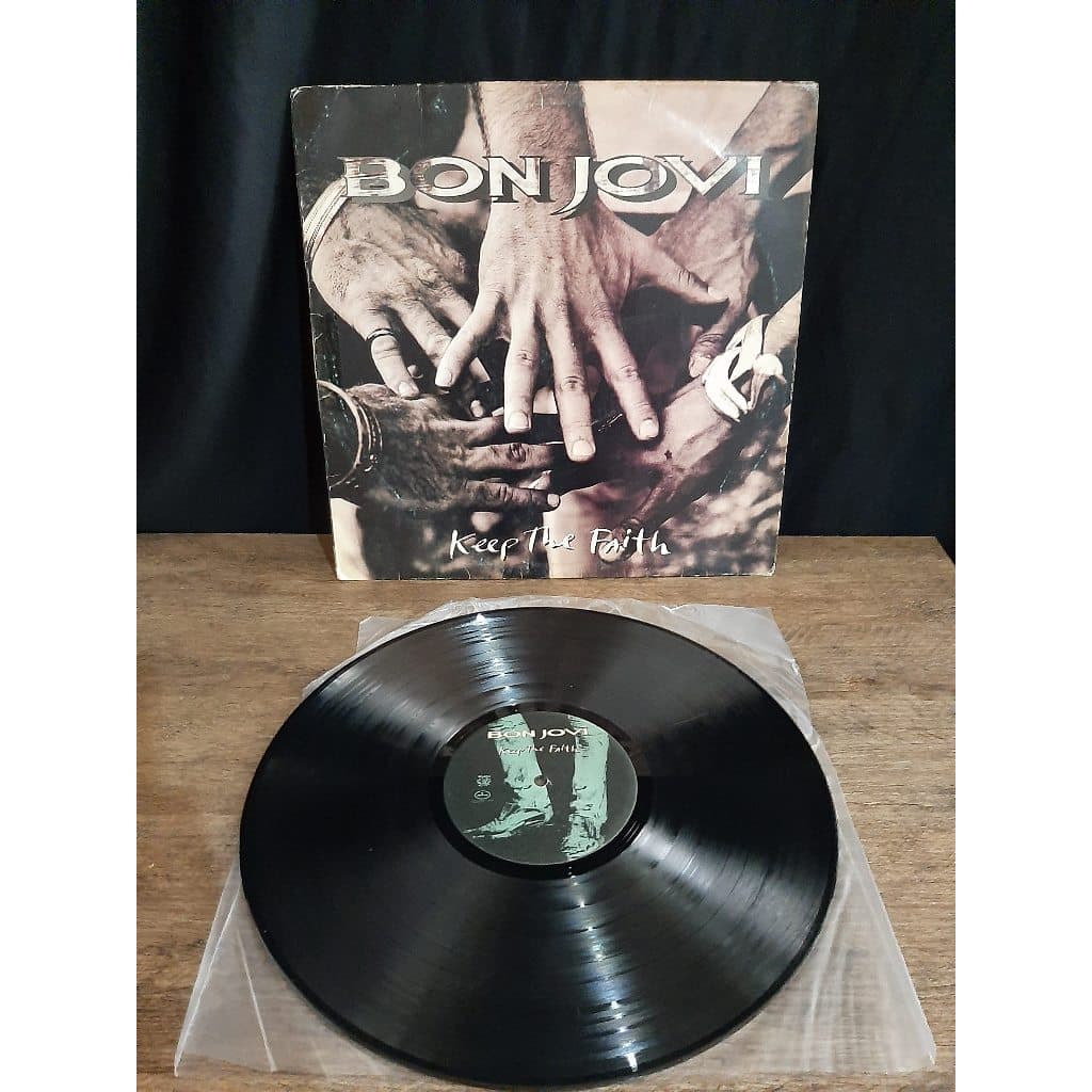 Lp Bon Jovi - Leia a Descricao - Disco de Vinil - Leia a Descricao - Keep The Faith