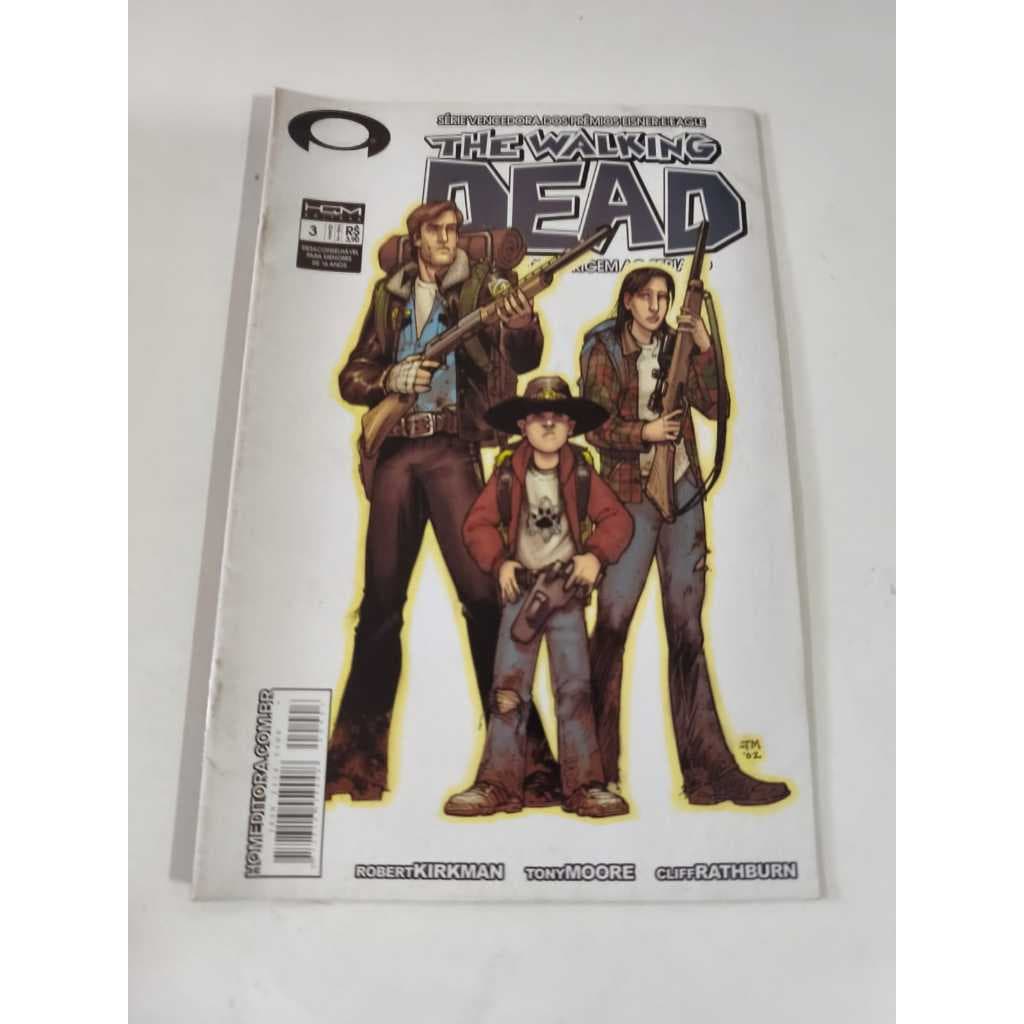 HQs The Walking Dead Originais Bom estado