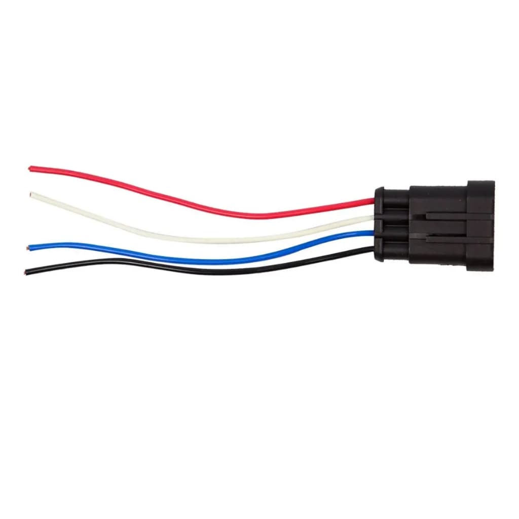 Chicote Conector 4 Vias Macho Selado 10 Unidades