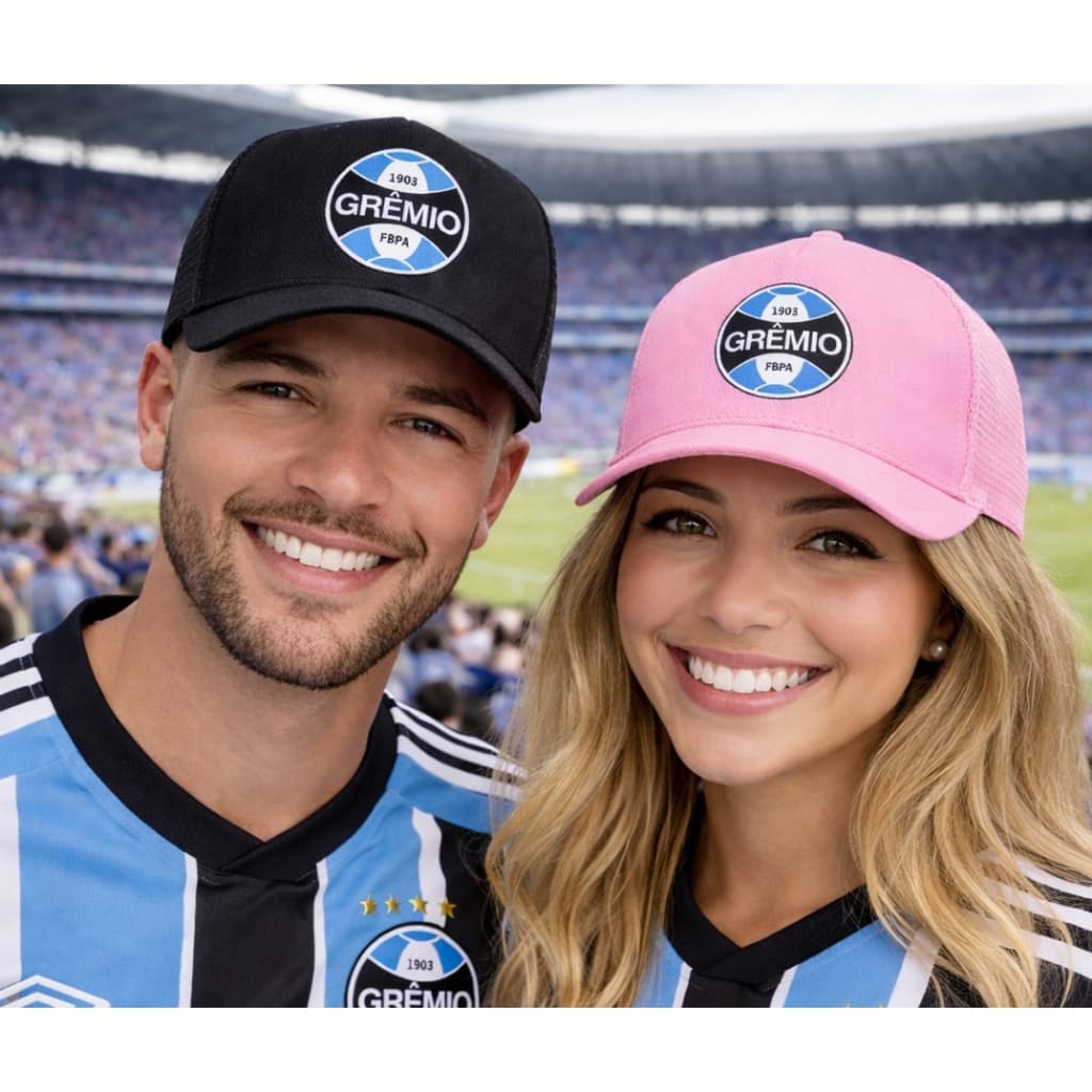 BONÉ GRÊMIO - BONÉ TRICOLOR