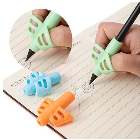 conjunto Adaptador de Escrita Infantil, Adaptador de Lápis, Autismo, Autistas, Ergonômico - TEA TDAH