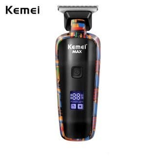Máquina de Acabamento ITAN Kemei Max5090 Cortador de Cabelo BivoltMáquina de Acabamento ITAN Kemei Max5090