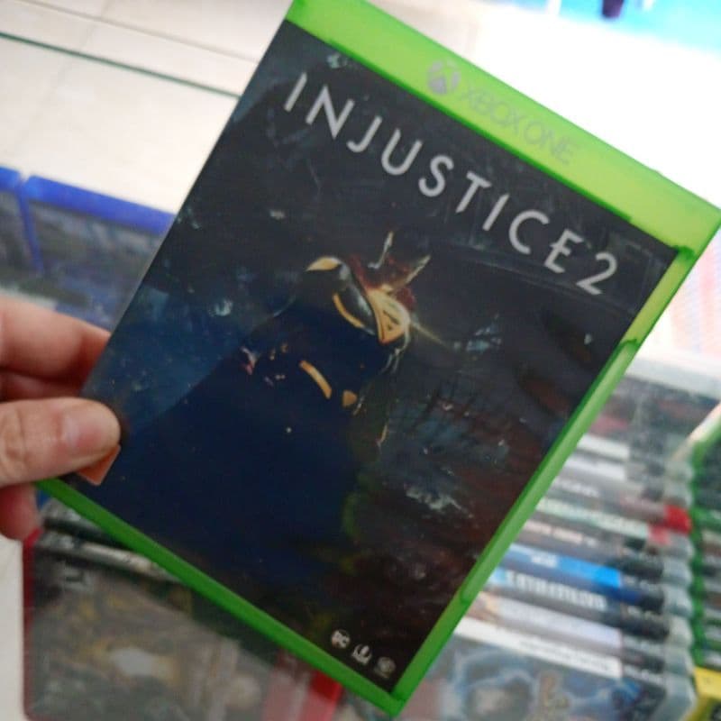 JOGO INJUSTICE 2 XBOXONE MÍDIA FÍSICA SEMI NOVO